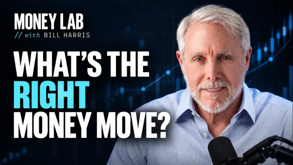 Trailer thumbnail: What's the right money move?, with the host at the microphone